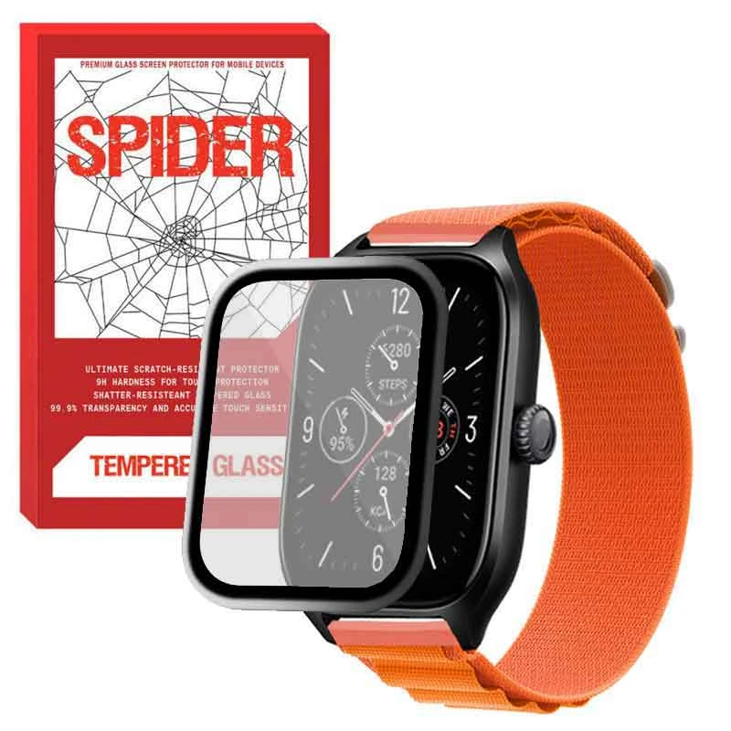 بند اسپایدر مدل LOOP ALPINE مناسب برای ساعت هوشمند آمیزفیت GTS 2 mini به همراه محافظ صفحه نمایش