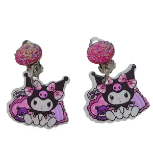 گوشواره دخترانه مدل کرومی کد O03