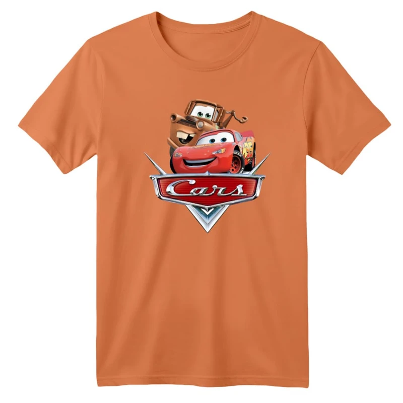 تی شرت آستین کوتاه بچگانه مدل ماشین ها کد ۴