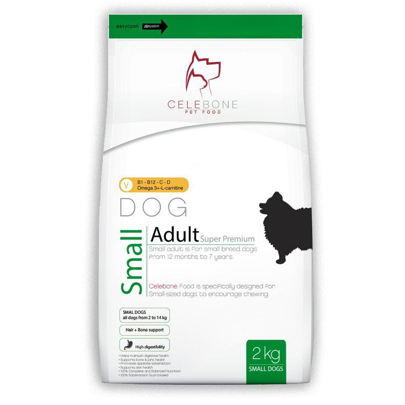 غذای خشک سگ سلبن مدل Small Adult وزن 4 کیلوگرم بسته 2 عددی