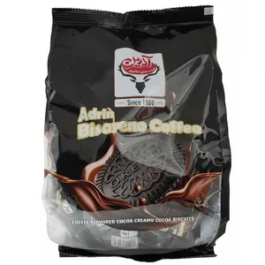 بیسکویت کرم‌دار کاکائو با مغزی قهوه آدرین - 290 گرم