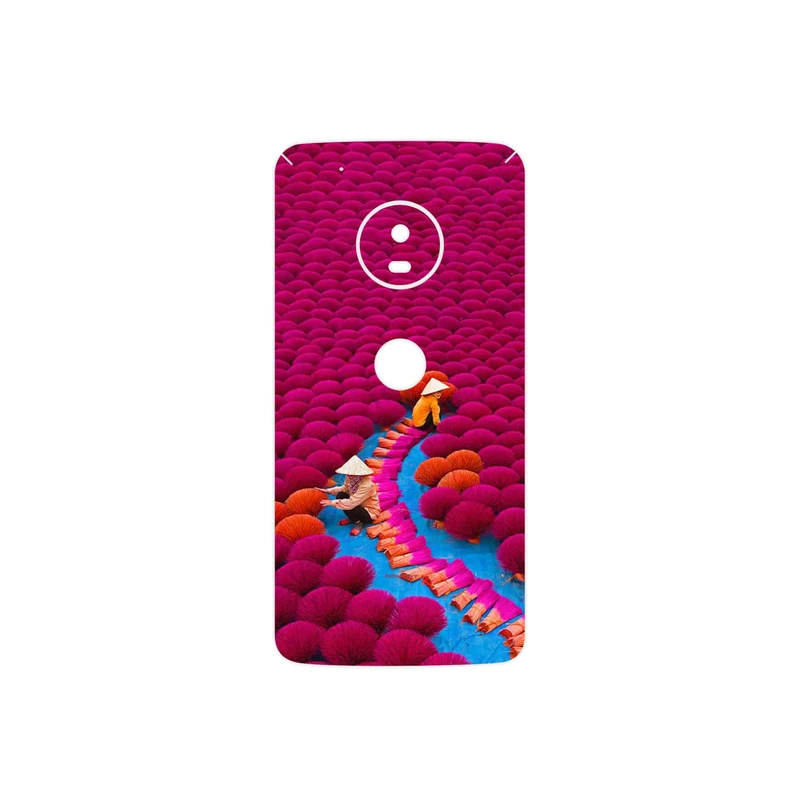 برچسب پوششی ماهوت مدل Vietnam Incense Wood Farms مناسب برای گوشی موبایل موتورولا Moto G5 Plus