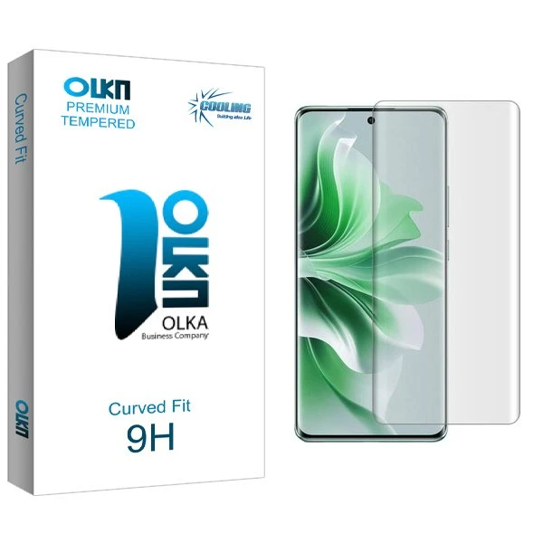 محافظ صفحه نمایش کولینگ مدل Olka UV مناسب برای گوشی موبایل اوپو Reno 11 Pro