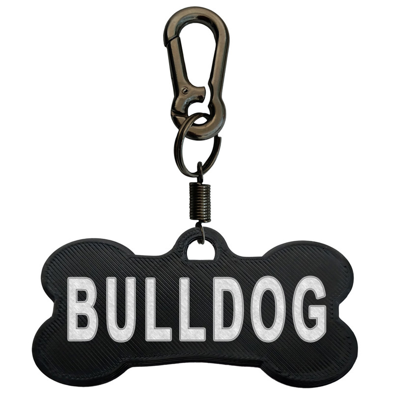 پلاک شناسایی سگ مدل Bulldog
