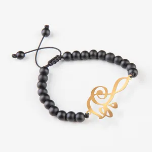 دستبند نقره گلمور طرح مهسا کد 01