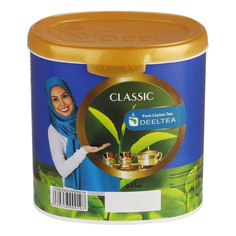 چای سیاه باروتی سیلان الف دل بازرگانی - 445 گرم