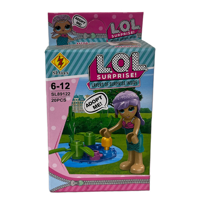 ساختنی اس ال تویز مدل LOL ال او ال کد 2-89122 بسته 2 عددی ساختنی اس ال تویز مدل LOL ال او ال کد 2-89122 بسته 2 عددی
