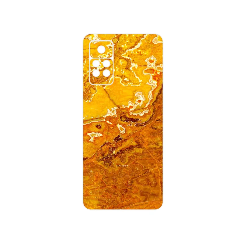 برچسب پوششی ماهوت مدل Gold Marble مناسب برای گوشی موبایل شیائومی Redmi Note 11 Pro