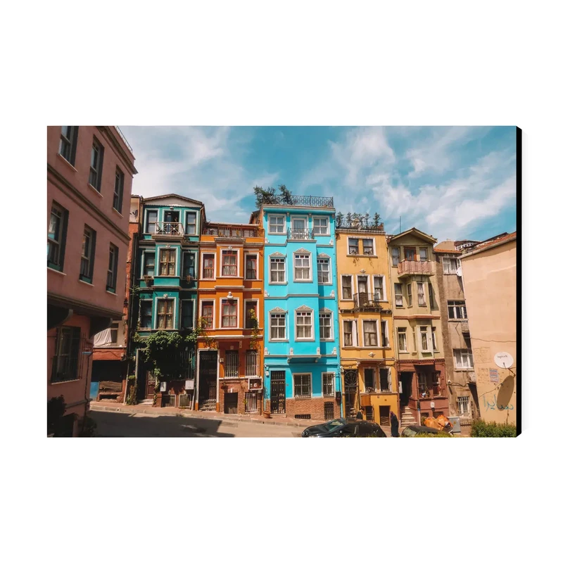 تابلو شاسی عرش طرح گردشگری ترکیه مدل محله بالات کد As5995