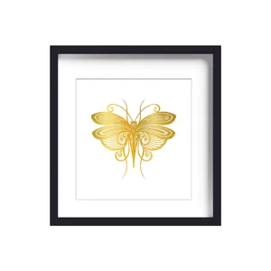 تابلو طلاکوب زرکات طرح پروانه مدل Butterfly