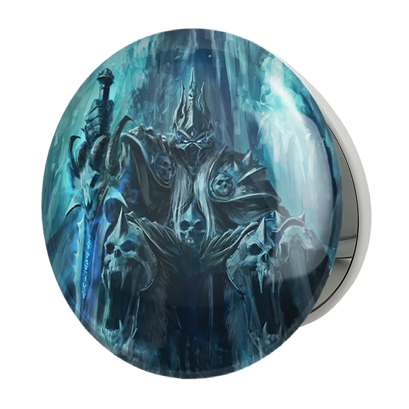 آینه جیبی خندالو طرح بازی دنیای وارکرفت (World of Warcraft) مدل تاشو کد 31826