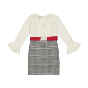  پیراهن دخترانه پیانو مدل 3483-01