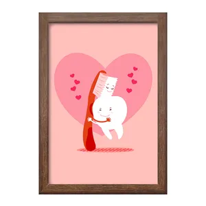 تابلو خندالو طرح دندان و دندانپزشکی کودکانه کد 27769