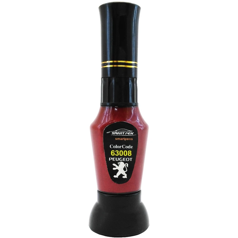 قلم خشگیر بدنه خودرو اسمارت پن رنگ عنابی (شرابی) پژو ایران خودرو کد 63008 حجم 15 میلی لیتر