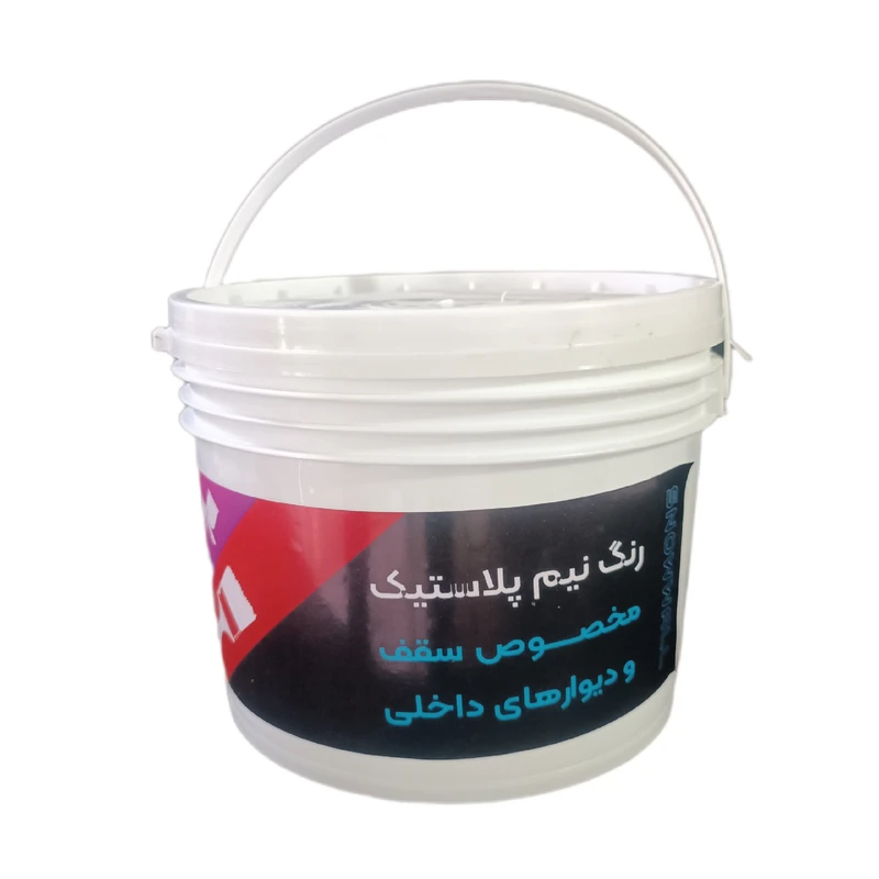 رنگ نیم‌پلاستیک اسنوال مدل PL2 وزن 4 کیلوگرم