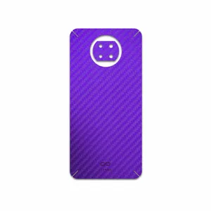 MAHOOT Purple-Fiber Cover Sticker for Xiaomi Redmi Note 9T