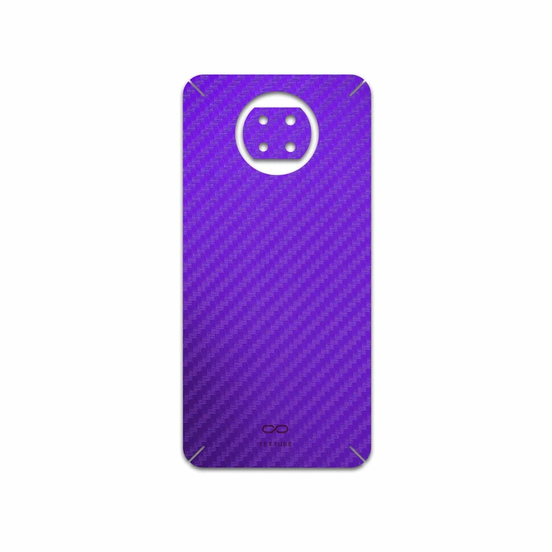 برچسب پوششی ماهوت مدل Purple-Fiber مناسب برای گوشی موبایل شیائومی Redmi Note 9T