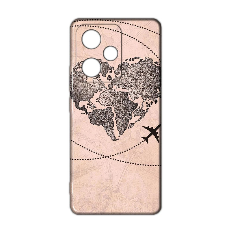 کاور مدل قلب کد 104 مناسب برای گوشی موبایل شیائومی Redmi 13