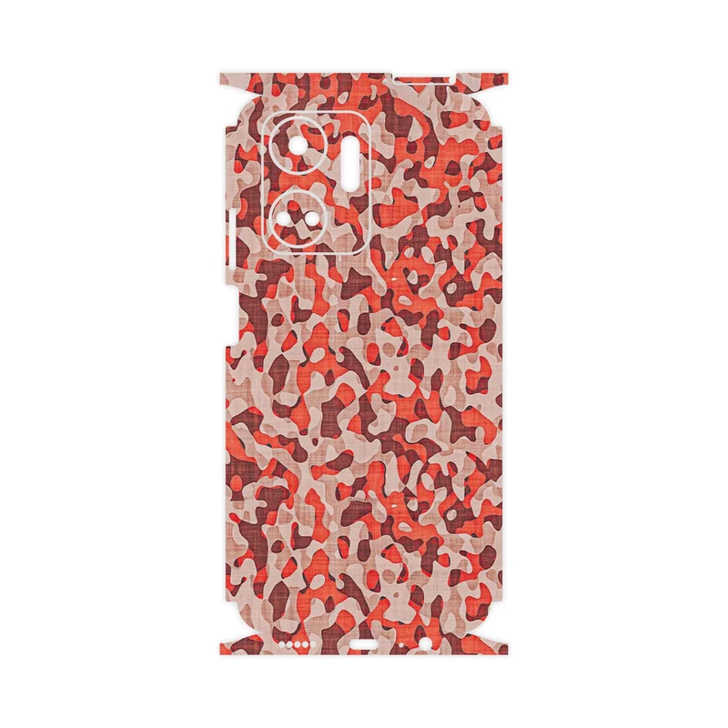 برچسب پوششی ماهوت مدل Red Infantry Army-FullSkin مناسب برای گوشی موبایل آنر X7a