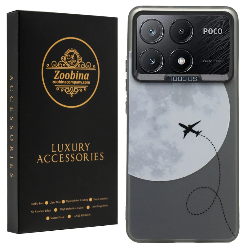 کاور زوبینا مدل Hamor مناسب برای گوشی موبایل شیائومی Poco X6 Pro