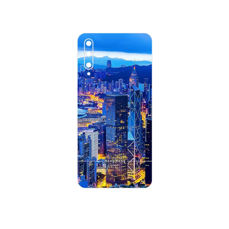 برچسب پوششی ماهوت مدل Hong Kong City مناسب برای گوشی موبایل هوآوی Y9S
