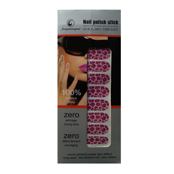 استیکر طراحی ناخن جنگشانگمئی کد 03