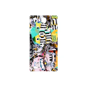 MAHOOT Collage of Teared Paper Cover Sticker for Honor 3C