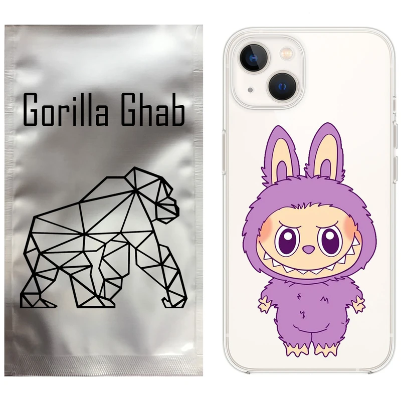 کاور گوریلا قاب مدل CLG کد 150 طرح لبوبو Labubu مناسب برای گوشی موبایل اپل iPhone 13 mini