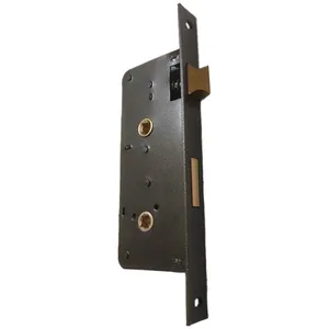 قفل در سرویسی بهرو مدل  برنجی کد 65