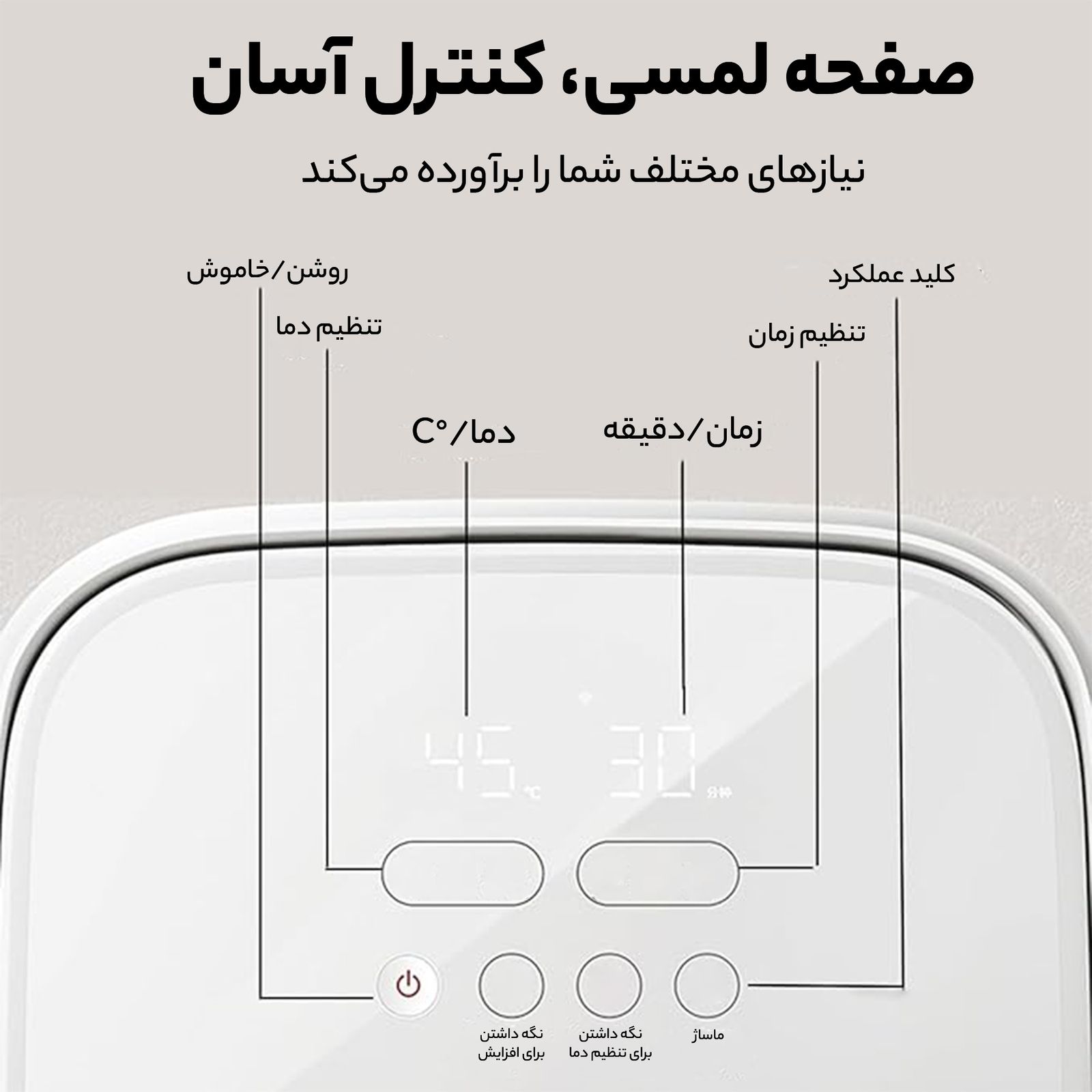 ماساژور برقی شیائومی مدل MIZ-Z1 - - 10