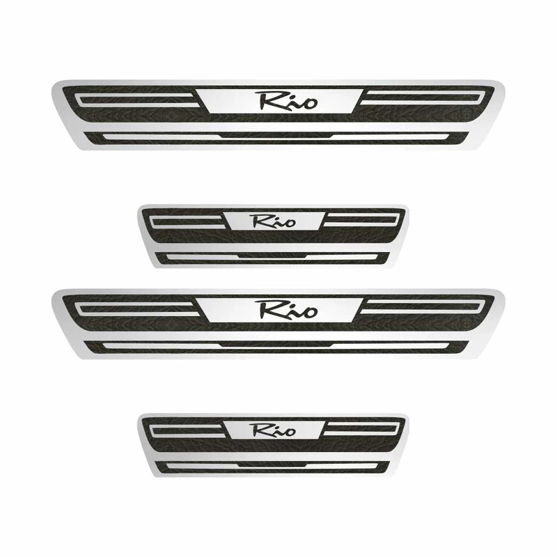  برچسب پارکابی خودرو کد A004 مناسب برای ریو اسپورت بسته 4 عددی 