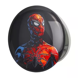 آینه جیبی خندالو طرح مرد عنکبوتی Spider Man مدل تاشو کد 13191 