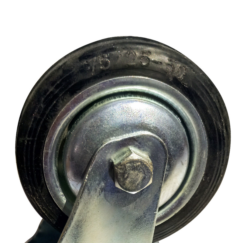 چرخ تخت بیمارستان کد R75 چرخشی