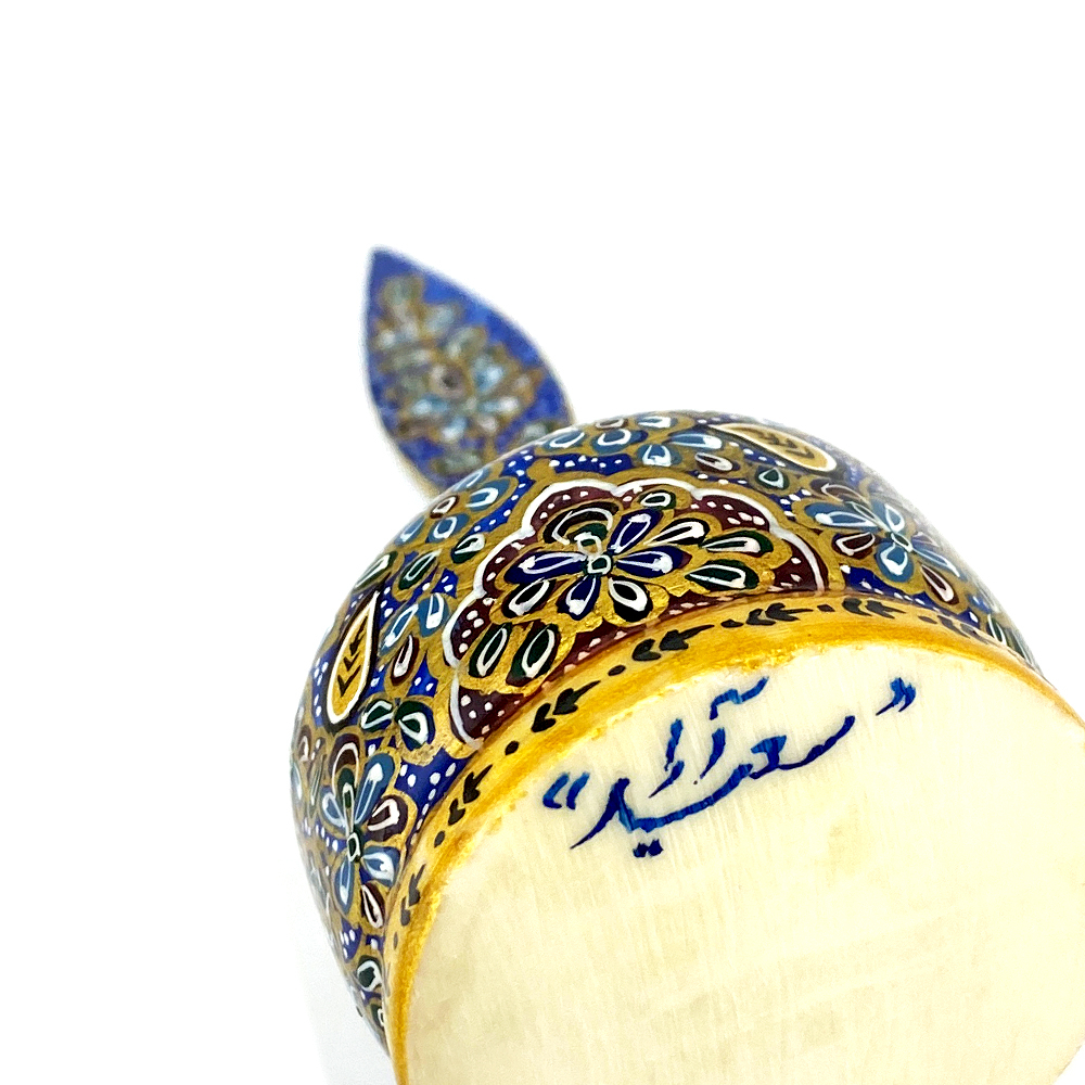  سرمه دان استخوانی سعید آرا طرح تذهیب مدل بچکول کد 65