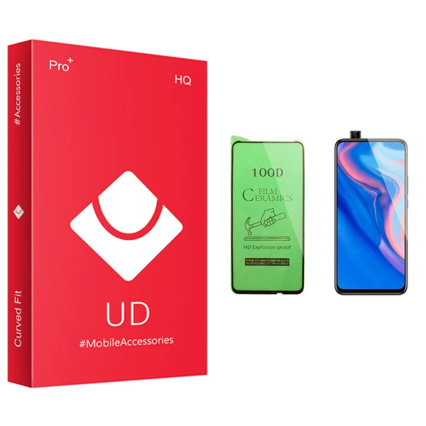 محافظ صفحه نمایش سرامیکی یو دی مدل +PRO مناسب برای گوشی موبایل هوآوی Y9 Prime 2019