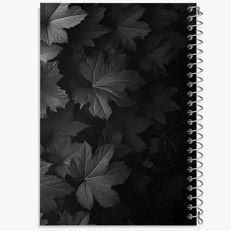 دفتر ژورنال نویسی 50 برگ خندالو مدل نقطه ای طرح برگ کد F5275