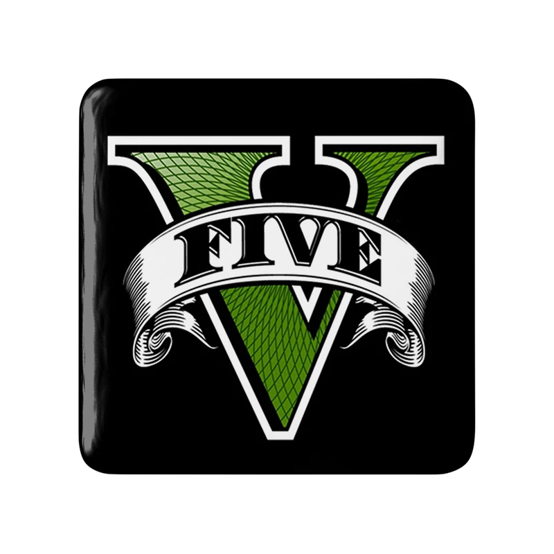 پیکسل خندالو طرح لوگو بازی جی تی ای GTA مدل مربعی کد 30657