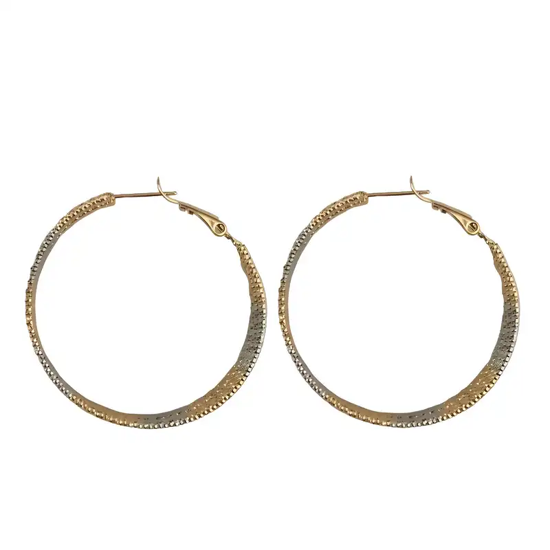 گوشواره زنانه ژوپینگ مدل گرد