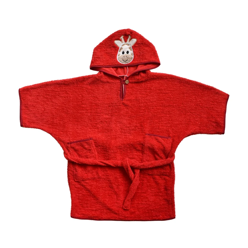 حوله تن پوش کودک مدل زرافه