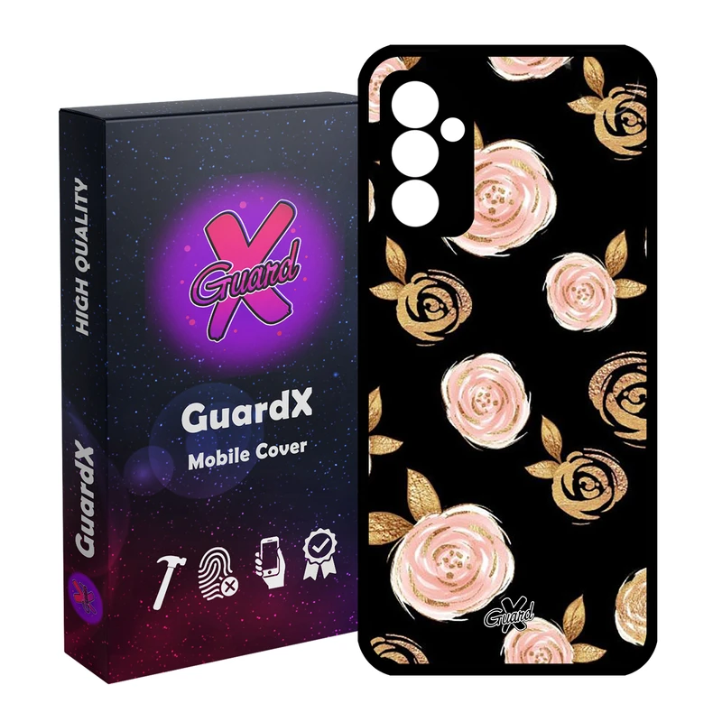 کاور گارد ایکس طرح Flower مدل Glass10105 مناسب برای گوشی موبایل سامسونگ Galaxy A54 / A54 5G