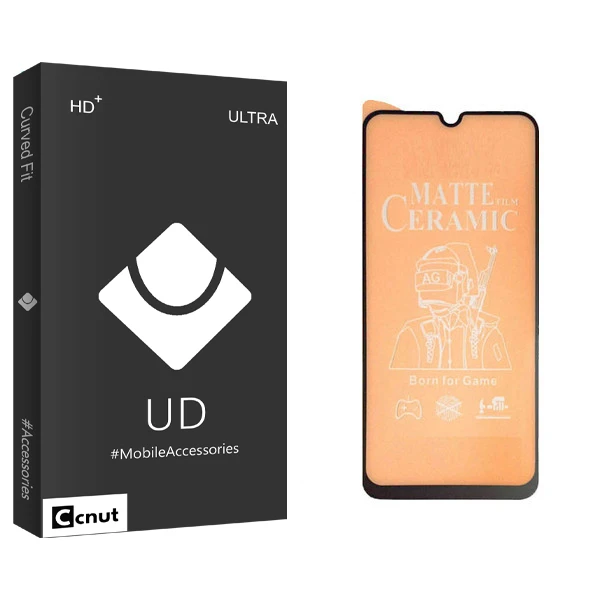 محافظ صفحه نمایش سرامیکی کوکونات مدل UD Black مناسب برای گوشی موبایل سامسونگ Galaxy A30