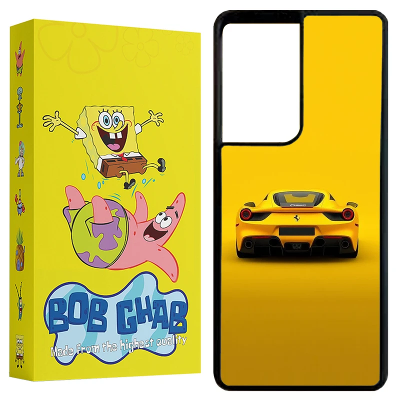 کاور باب قاب طرح ماشین مدل BCPS21U مناسب برای گوشی موبایل سامسونگ Galaxy S21 Ultra 5G