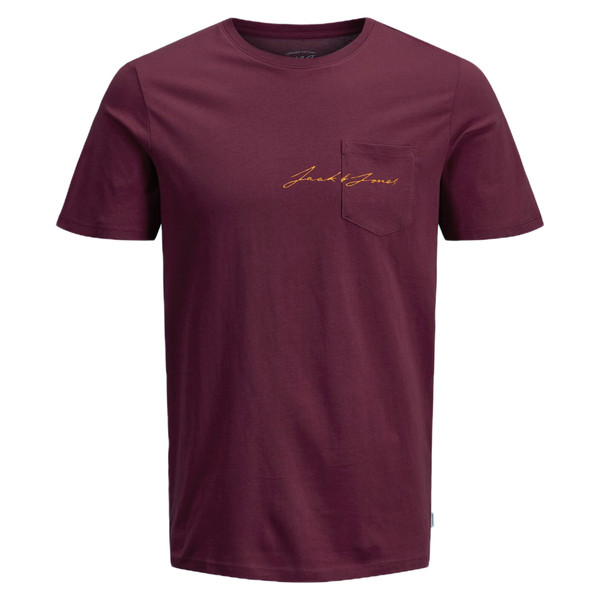 تی شرت آستین کوتاه مردانه جک اند جونز مدل ساده جیب دار کد Olympus12180662