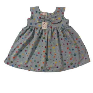 پیراهن دخترانه اطلس مدل 0020