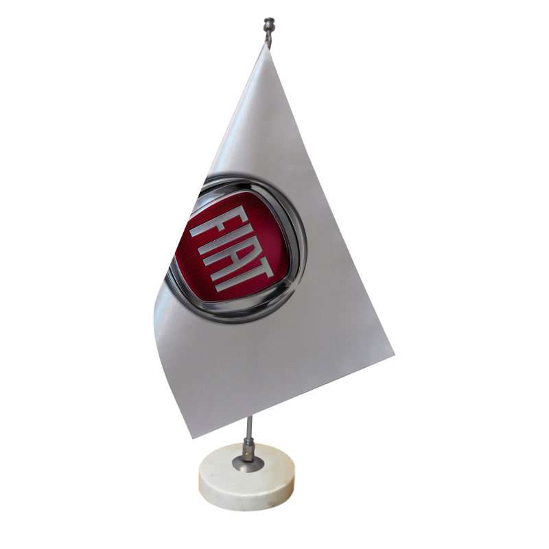 پرچم رومیزی مدل لوگوی فیات