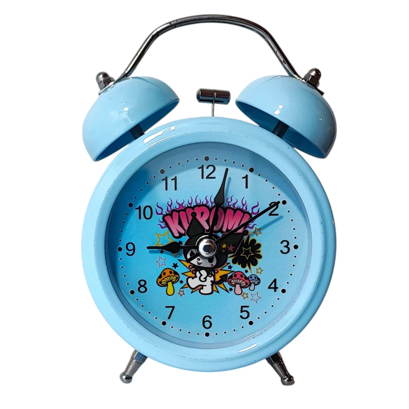 ساعت رومیزی عقربه‌ای مدل کرومی قارچی کد 209