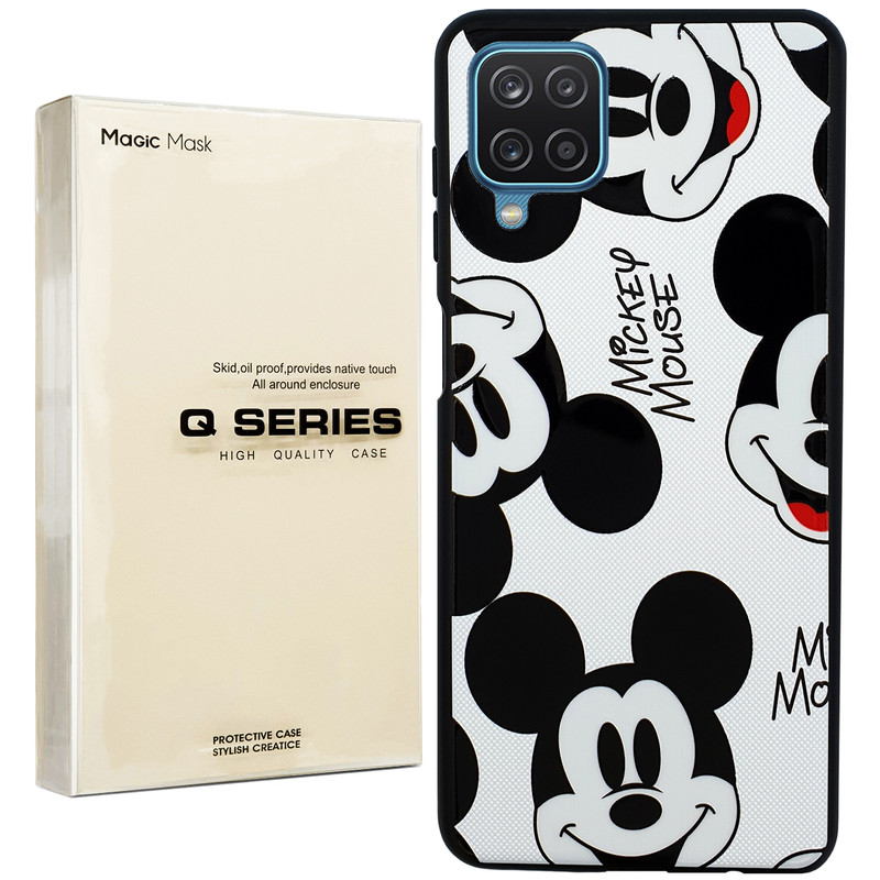 کاور مجیک مسک مدل full colour مناسب برای گوشی موبایل سامسونگ Galaxy A12 