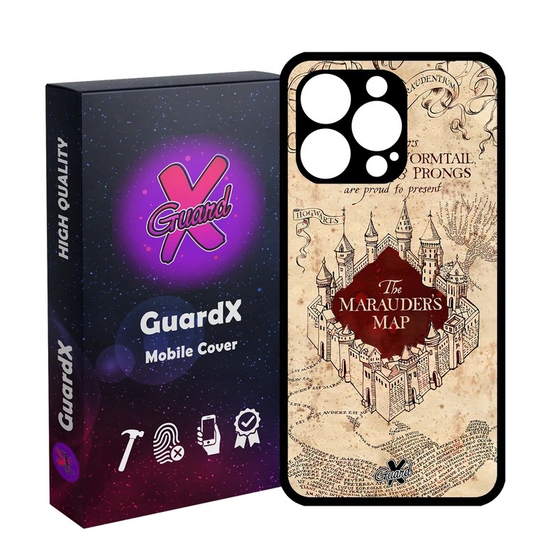کاور گارد ایکس طرح هری پاتر مدل Glass10490 مناسب برای گوشی موبایل اپل iPhone 13 Pro