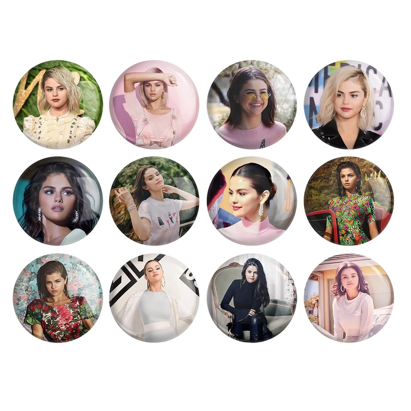 پیکسل خندالو مدل سلنا گومز Selena Gomez کد 1102 مجموعه 12 عددی