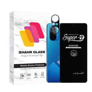 Shahr Glass SUPLNFUSH Screen Protector With Camera Lens Protector For Xiaomi Poco F3 / Redmi K40 / Redmi K40 Pro / Redmi K40 Pro Plus